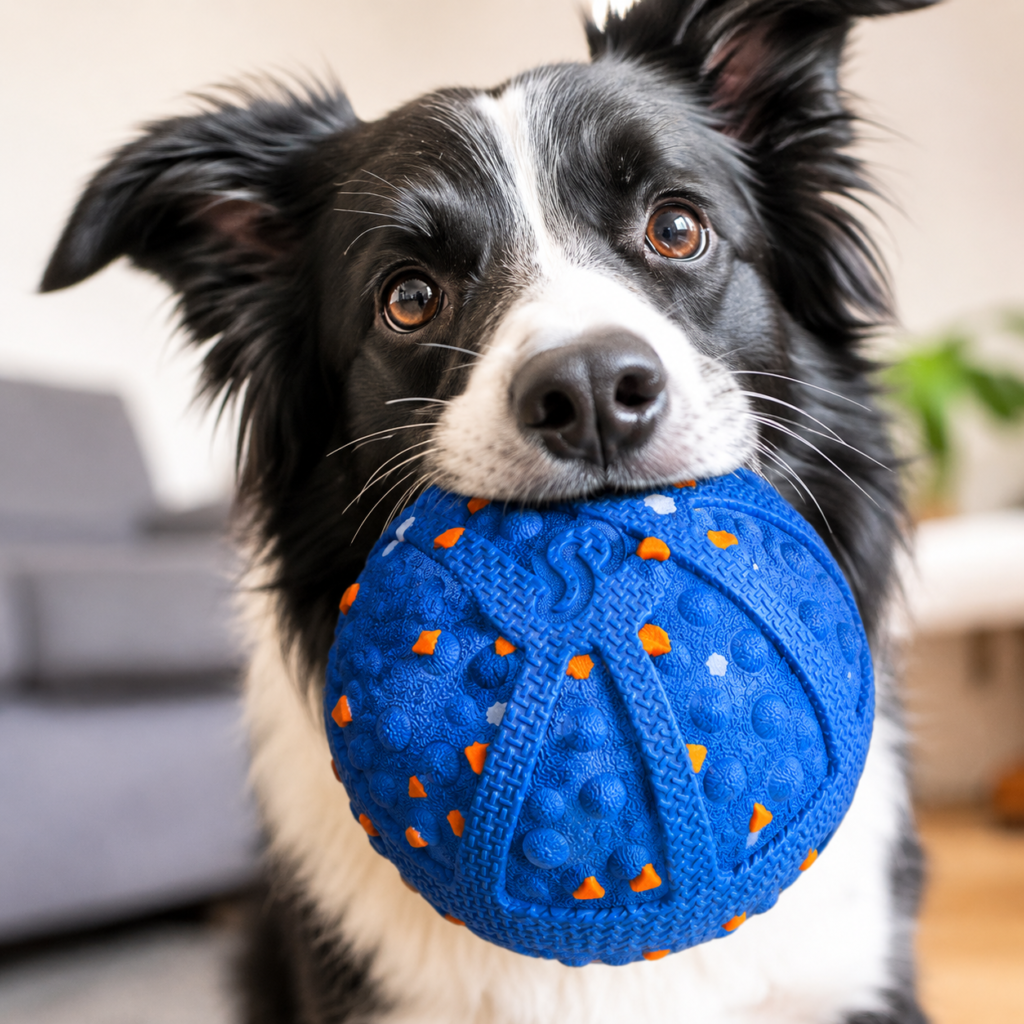 Automatic Interactive Dog Balls for Medium and Large Dogs